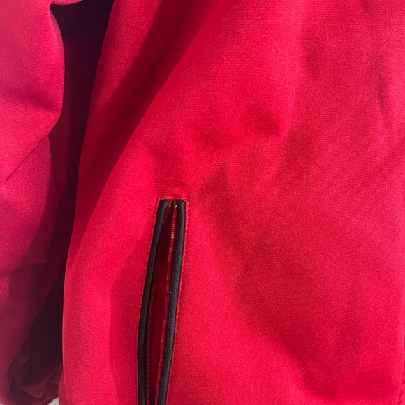 HEAT Mitchell & Ness Hardwood classics Red Performance Full-Zip Jacket Size 3XL - Picture 8 of 8